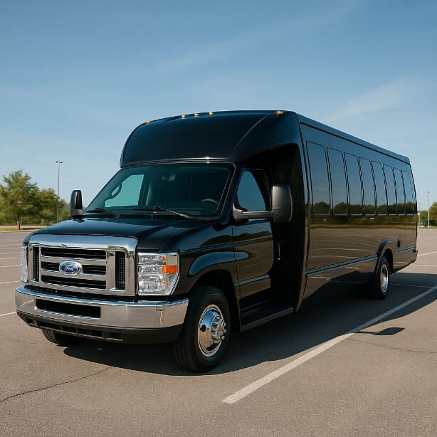 Newport Beach Coach Bus Service 18 Passenger Minibus