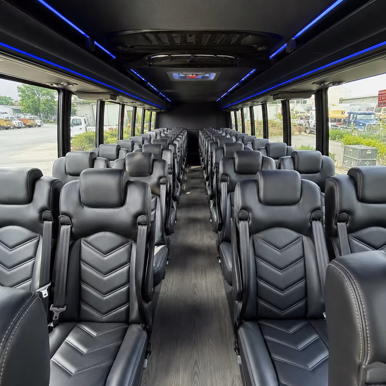 bus rentals for newport beach weddings at private estates and beach clubs