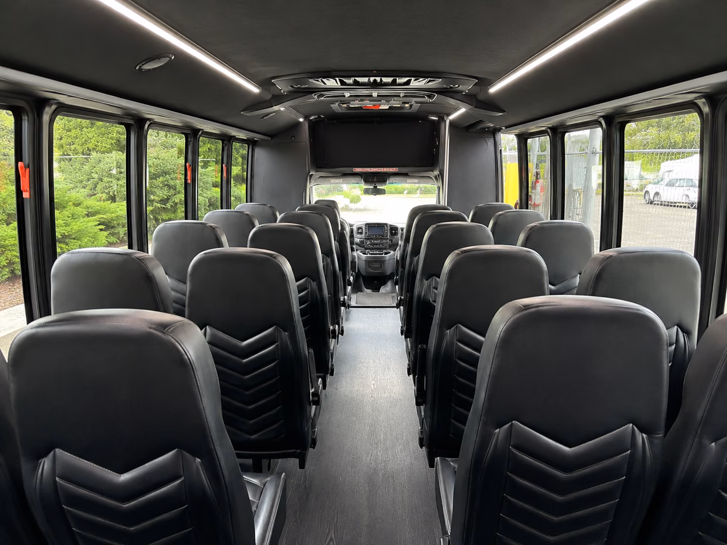 charter buses for large newport beach high school prom groups