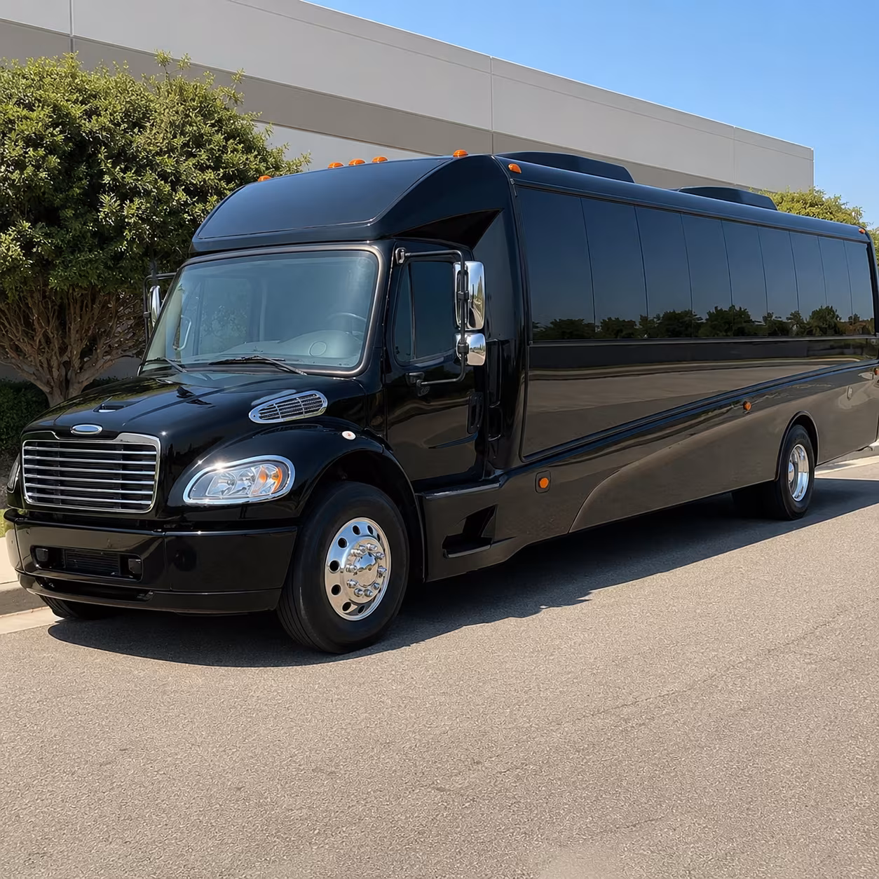 newport beach 25 passenger minibus