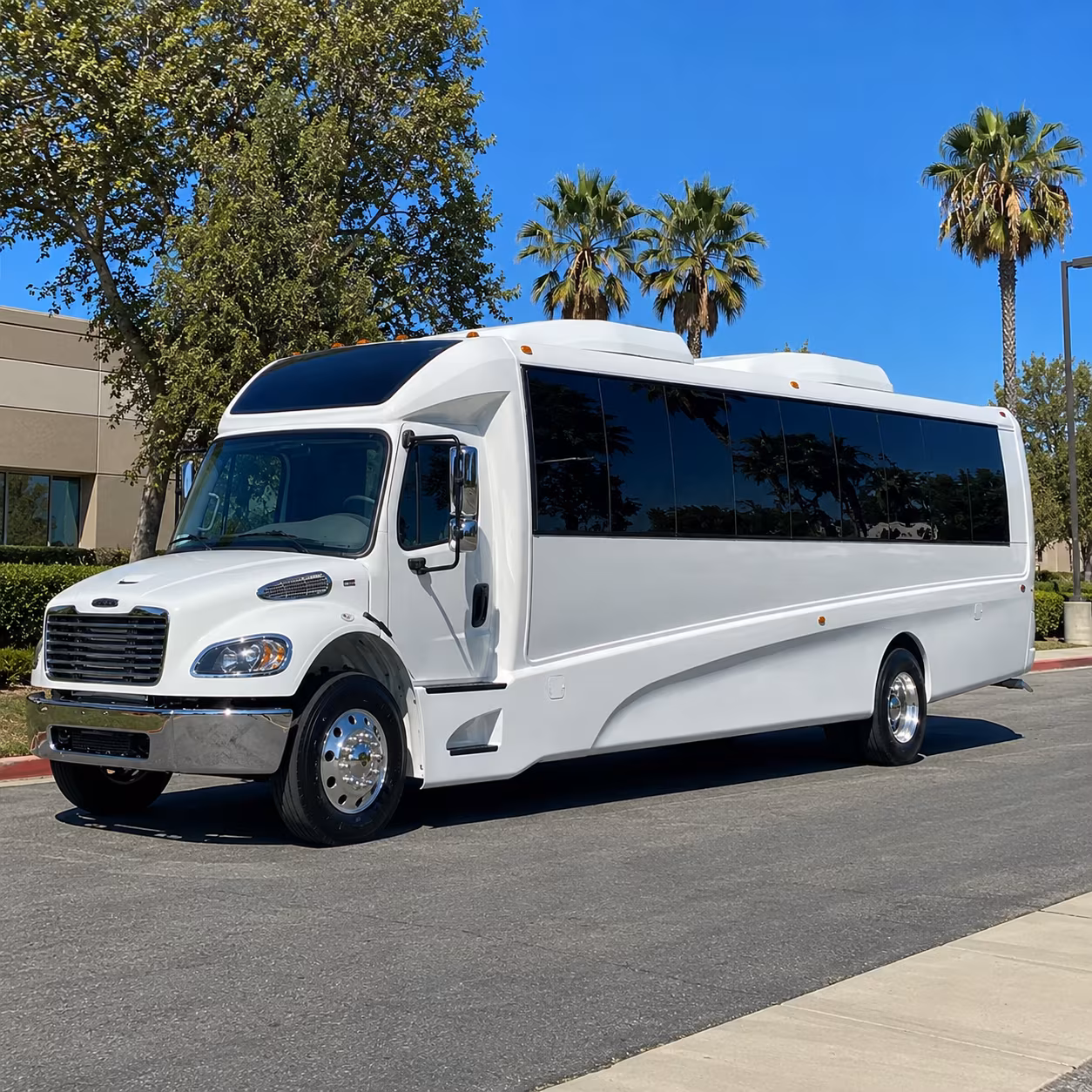newport beach 30 passenger minibus