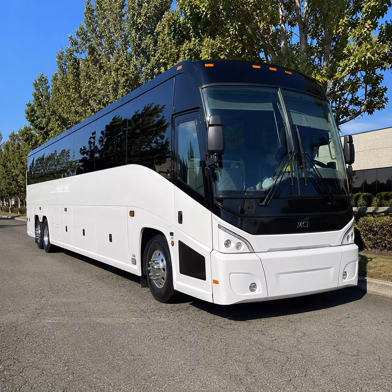 newport beach 56 passenger charter bus