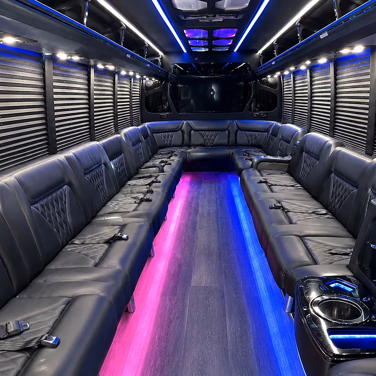 newport beach area concert venues amphitheaters party bus rental
