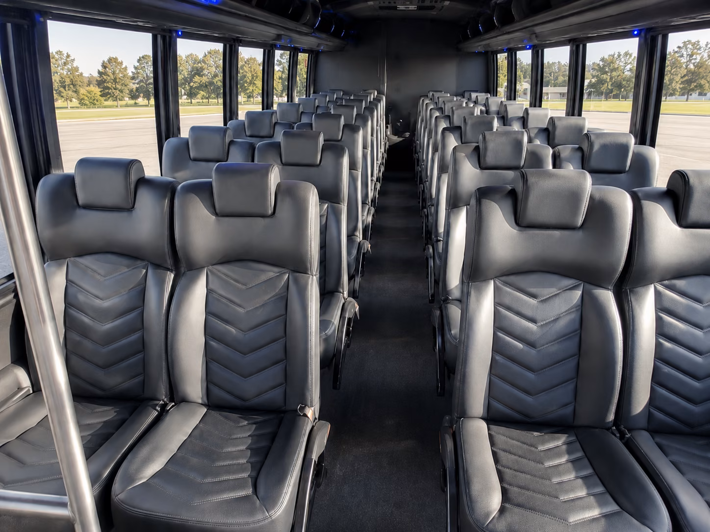 newport beach corporate event transportation onboard seating