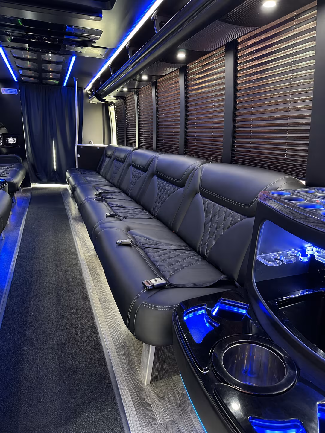 newport beach quincea n era sweet 16 party bus rental