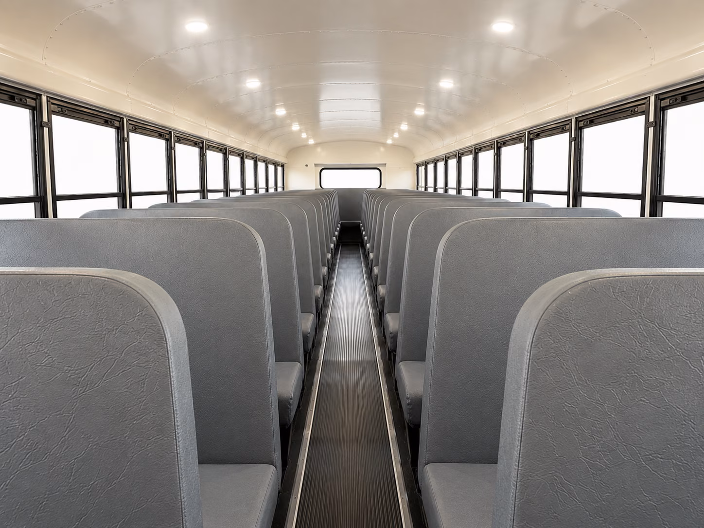 newport beach school bus interior