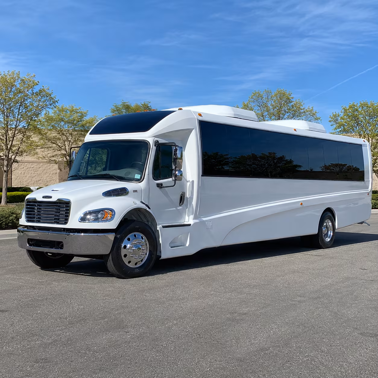 newport beach school event transportation onboard seating