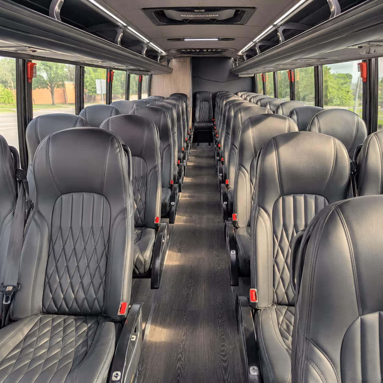 newport beach sporting event transportation onboard seating