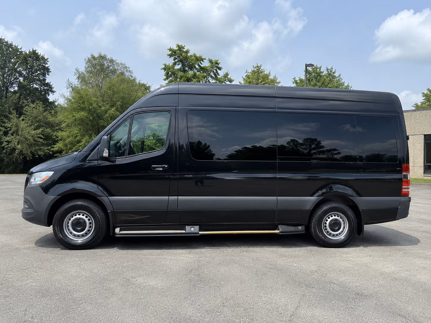 newport beach sprinter van with driver