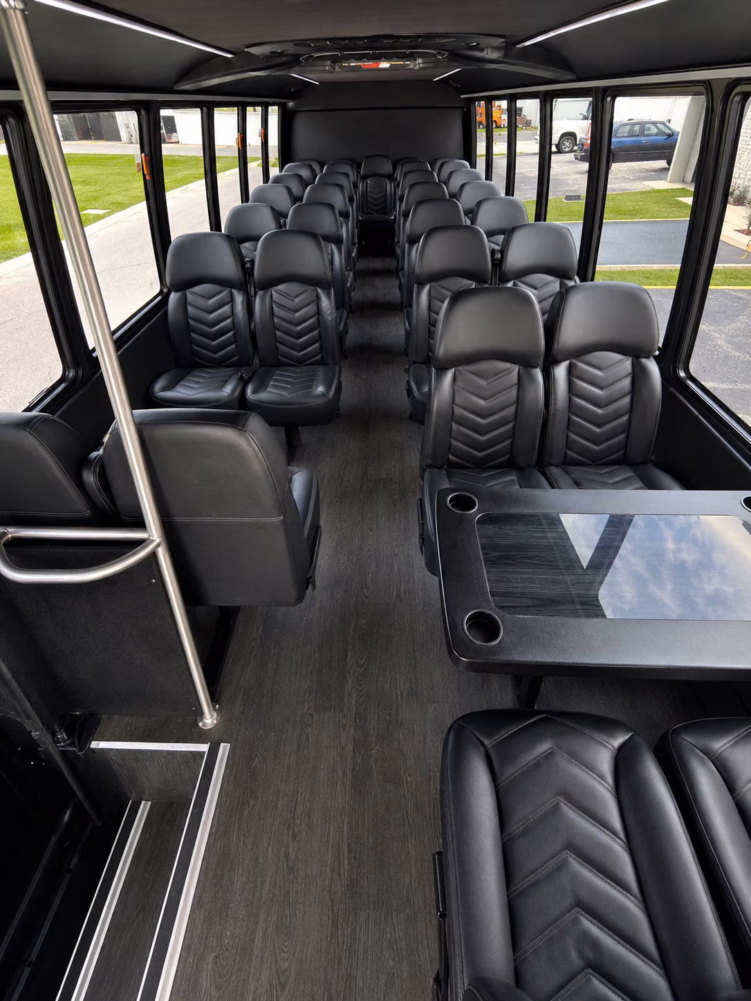 pre prom dinner and after party bus packages in newport beach