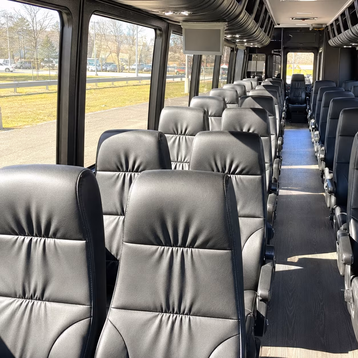 shuttle buses for newport beach wedding guests between hotels and venues